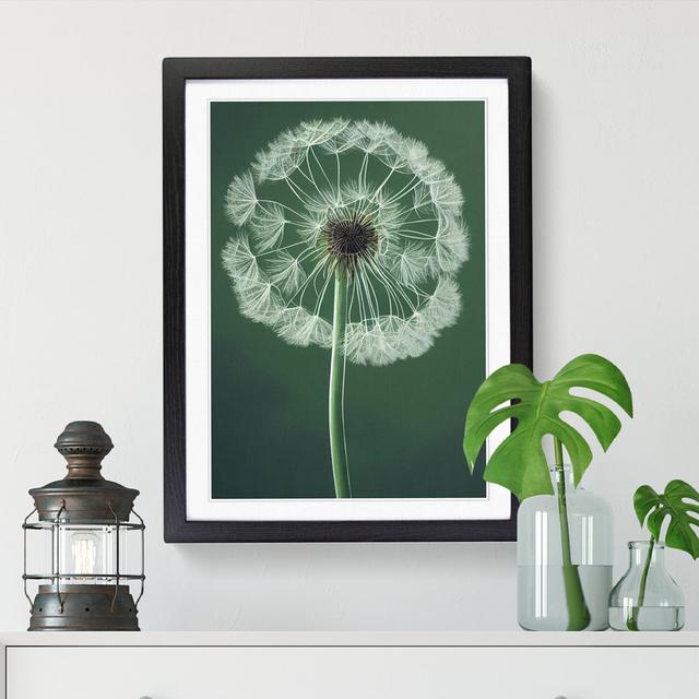 Malinta Dandelion Portrait Vol.2 - Single Picture Frame Print ClassicLiving Frame Option: Brown, Size: 46" H x 34" W on Productcaster.