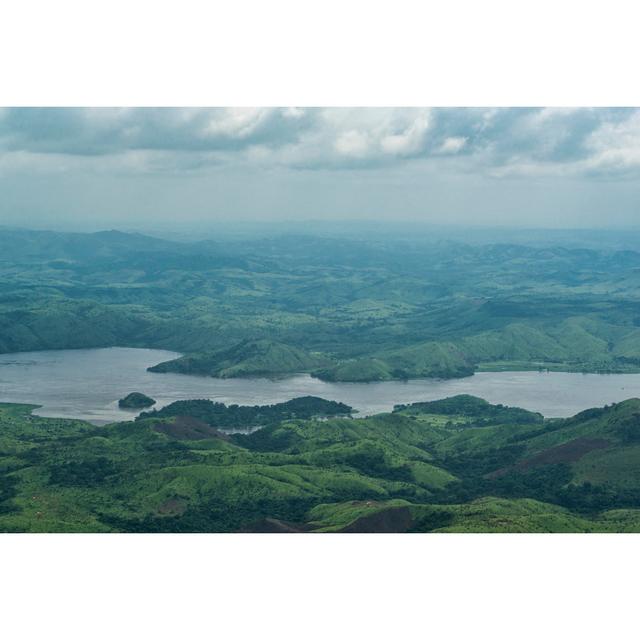 Aerial View Of Congo River by Guenterguni - Wrapped Canvas Art Prints 17 Stories Size: 30cm H x 46cm W x 3.8cm D on Productcaster.