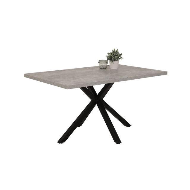 Dining table Ferncliff Borough Wharf Table Top Colour: Light Grey on Productcaster.