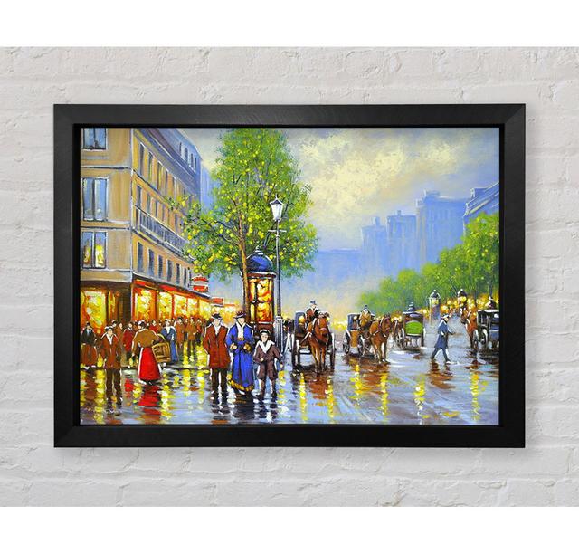 Old Town Reflections - Single Picture Frame Art Prints Rosalind Wheeler Size: 42cm H x 59.7cm W x 3.4cm D on Productcaster.