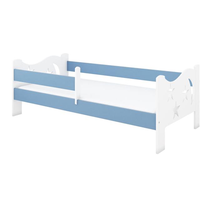 Keene European Toddler Cabin Bed Isabelle & Max Lying surface: 70 x 140cm, Bed Frame Colour: Blue/White on Productcaster.