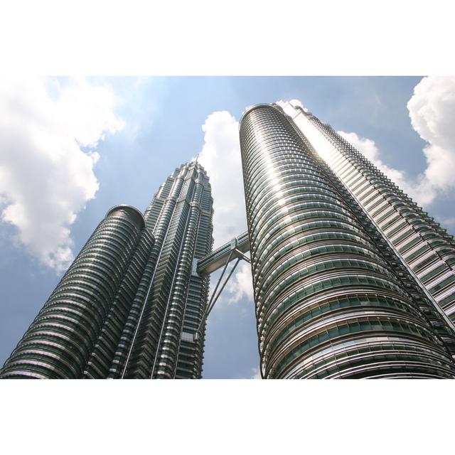 Petronas Twin Towers by Sergeleguevacques - Wrapped Canvas Print 17 Stories Size: 20cm H x 30cm W on Productcaster.