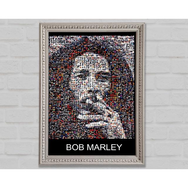 Bob Marley Joint - Single Picture Frame Art Prints Marlow Home Co. Size: 59.7cm H x 42cm W x 3cm D on Productcaster.