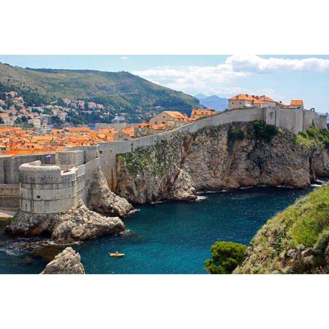 Dubrovnik Old Town by Karnizz - Wrapped Canvas Print Alpen Home Size: 51cm H x 76cm W on Productcaster.