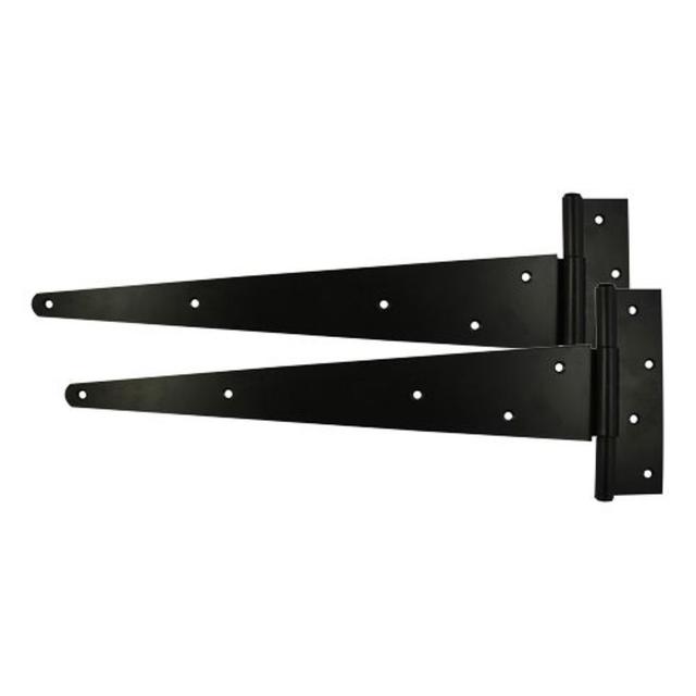 11.4cm H x 45.7cm W Offset Pair Door Hinges (Set of 2) Symple Stuff Finish: Black on Productcaster.