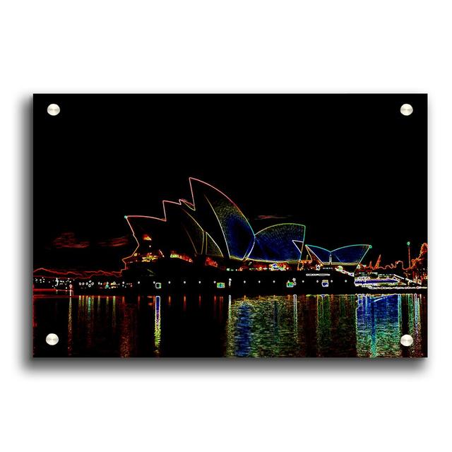 Sydney Opera House 05 - Unframed Graphic Art Print on Acrylic East Urban Home Size: 59.4cm H x 84.1cm W on Productcaster.