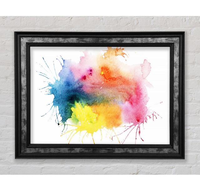 Colliding Colours - Print Bright Star Size: 84.1cm H x 142.2cm W x 8cm D on Productcaster.