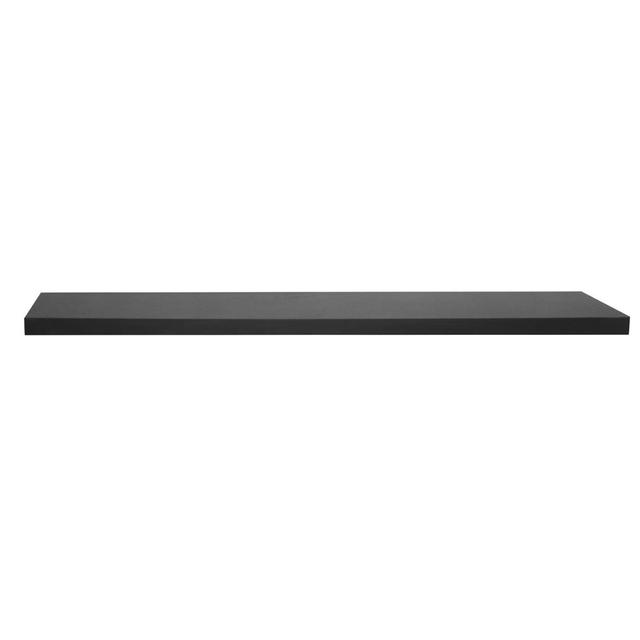 Gauti 2 Piece Floating Shelf (Set of 2) 17 Stories Finish: Dark Grey, Size: 3.8cm H x 60cm W x 22.9cm D on Productcaster.