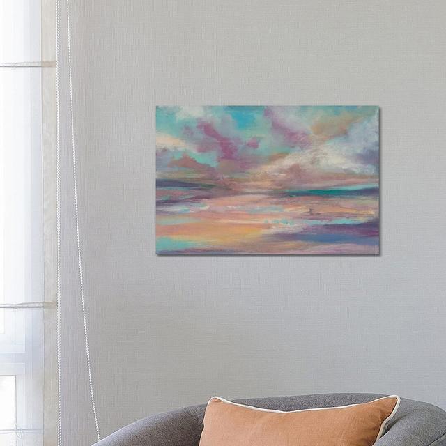 Sunset Light I by Jennifer Goldberger - Wrapped Canvas Print Metro Lane Size: 45.72cm H x 66.04cm W x 3.81cm D on Productcaster.