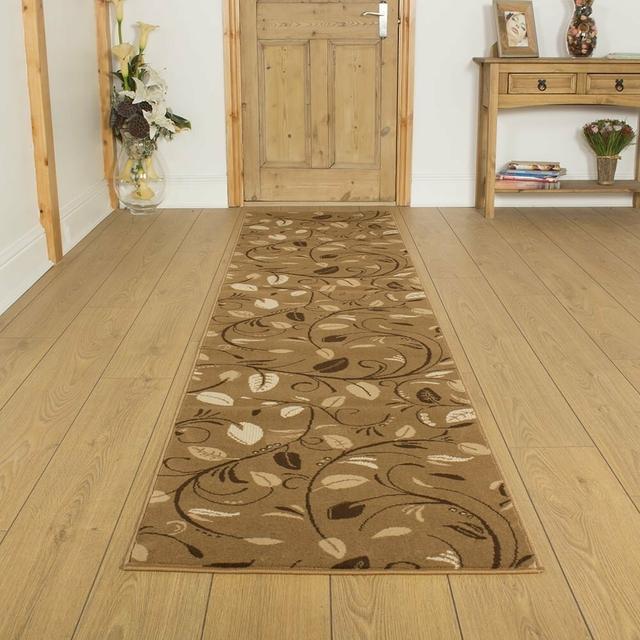 Aniyah Tufted Beige Hallway Runner Rug Latitude Run Rug Size: Runner 300cm x 60cm on Productcaster.