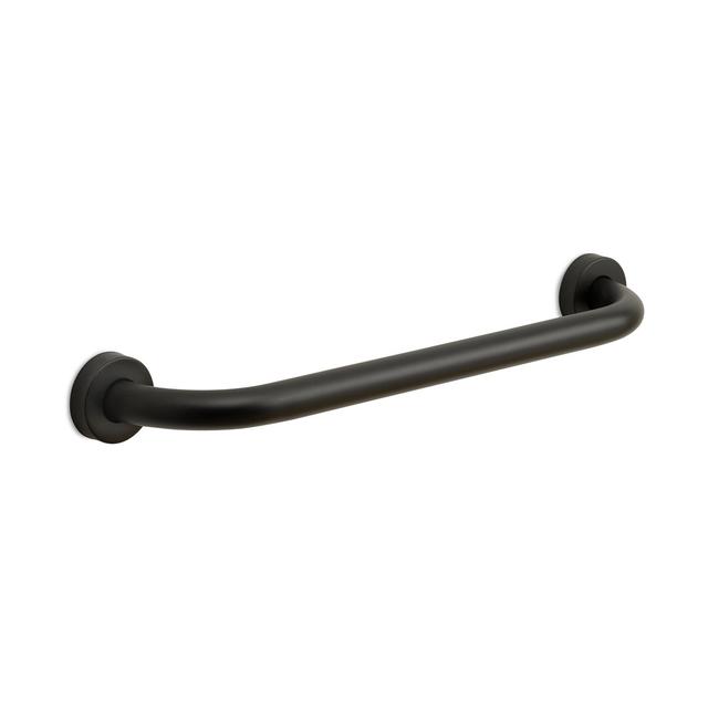 Coble Grab Bar Symple Stuff Finish: Black, Size: 5.5cm H x 48cm L x 2.5cm D on Productcaster.