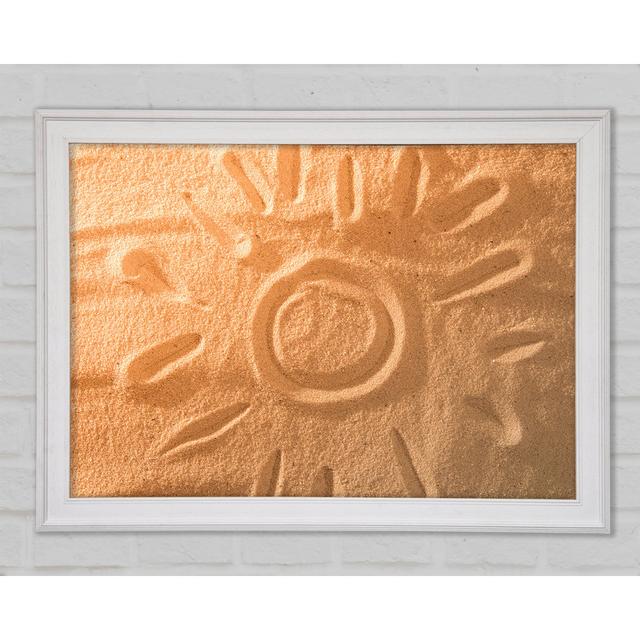 Sunset In The Sand - Print Gracie Oaks Size: 29.7cm H x 42cm W x 1.5cm D on Productcaster.