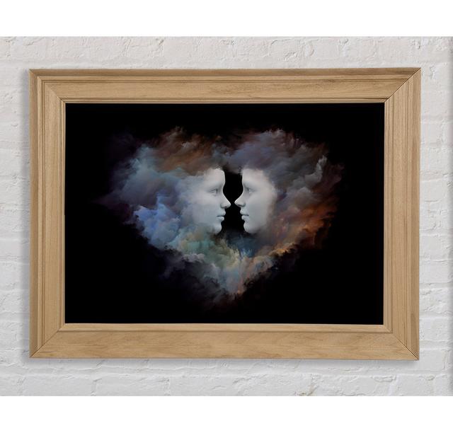 The Cloud Heart - Print Bright Star Size: 59.7cm H x 84.1cm W x 8cm D on Productcaster.