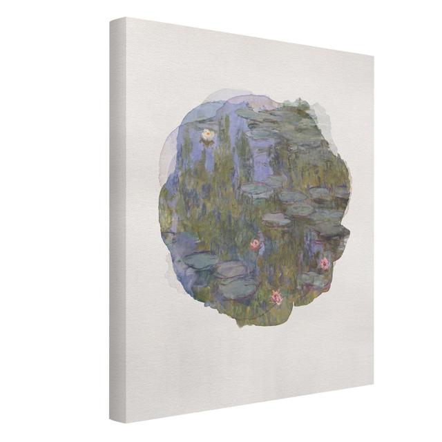 Water Lilies (Nympheas) by Claude Monet - Wrapped Canvas Graphic Art Rosalind Wheeler on Productcaster.