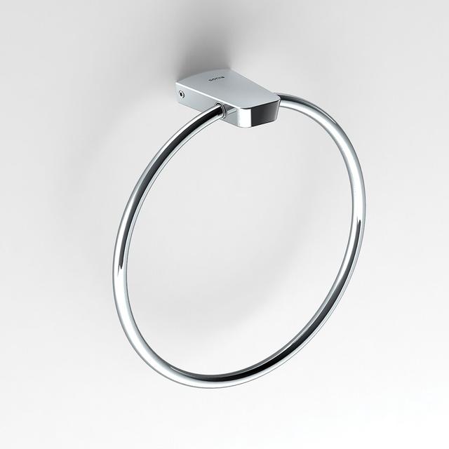 Shiela Towel Ring Belfry Bathroom Finish: Chrome on Productcaster.