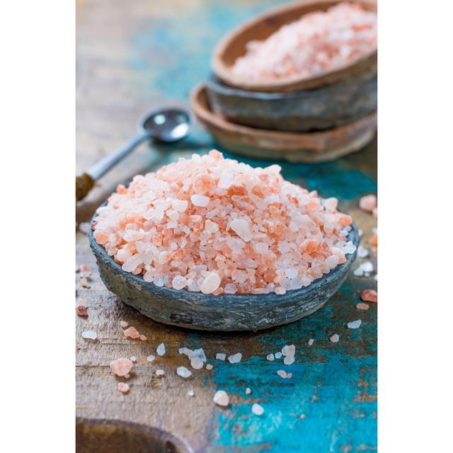 Natural Pink Salt by Barmalini - Wrapped Canvas Photograph 17 Stories Size: 122cm H x 81cm W on Productcaster.