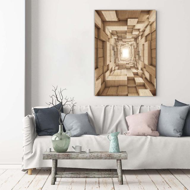 Abstraction - Wrapped Canvas Art Prints August Grove on Productcaster.