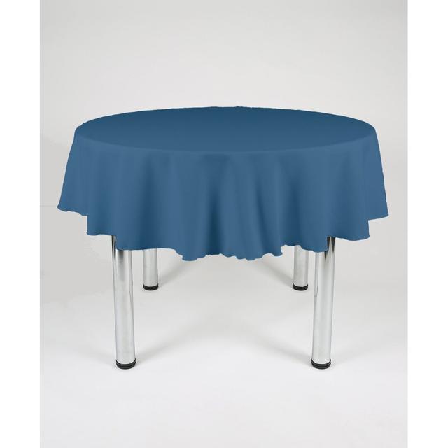 Cameron-James Salisbury Tablecloth 17 Stories Size: 91cm W x 91cm L, Colour: Airforce Blue on Productcaster.