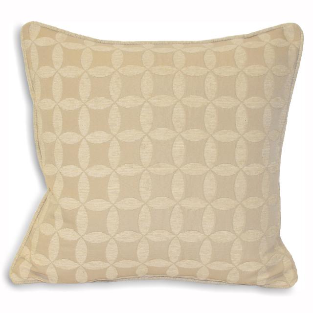 Meng Palma Geometric Square Throw Cushion With Filling Paoletti Size: 55cm x 55cm on Productcaster.