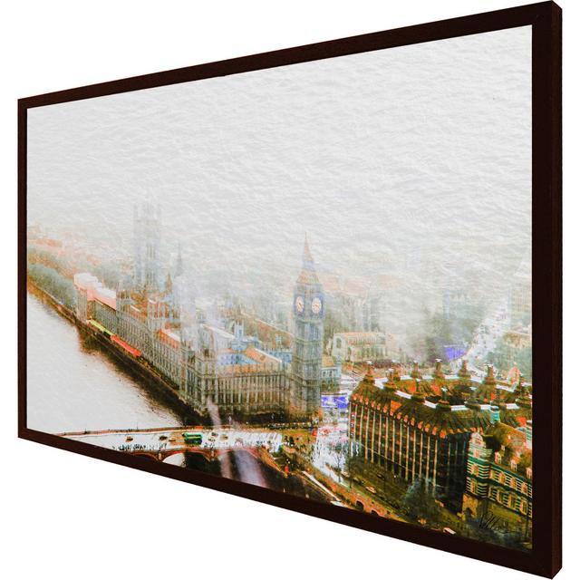 Single Picture Frame Print ClassicLiving Frame Option: Brown, Size: 76cm H x 114cm W x 4cm D on Productcaster.