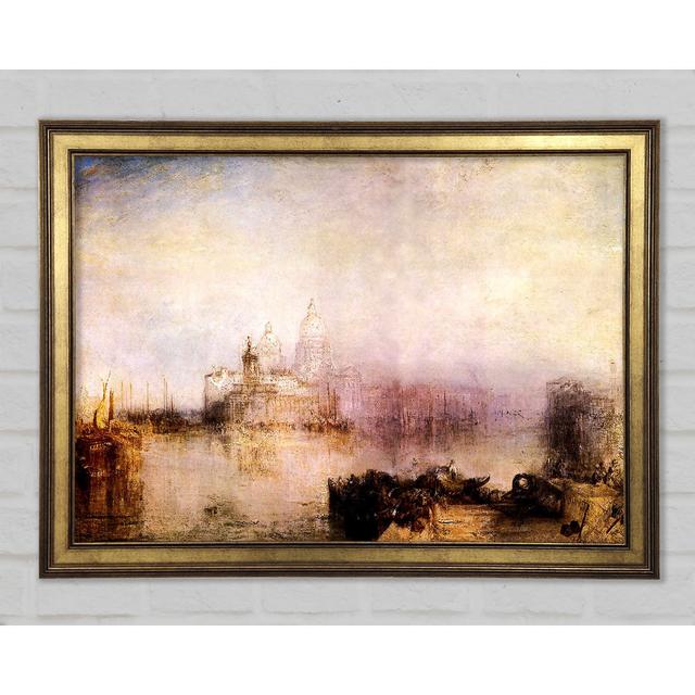 Dogana And Santa Maria In Venice by Joseph Mallord Turner - Single Picture Frame Art Prints Ophelia & Co. Size: 29.7cm H x 42cm W x 1.5cm D on Productcaster.