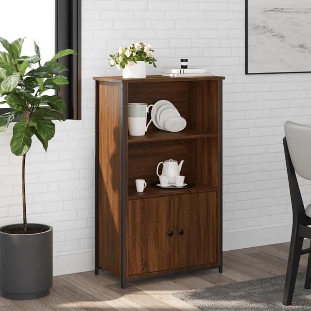 Milar 62cm Sideboard 17 Stories Colour: Brown Oak Look on Productcaster.