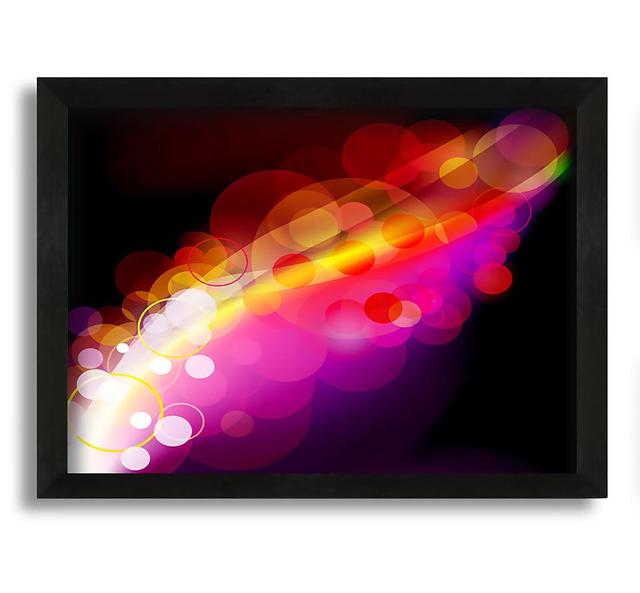 Liquid Light - Picture Frame Graphic Art in Canvas Brayden Studio Size: 21cm H x 30cm W x 10cm D on Productcaster.