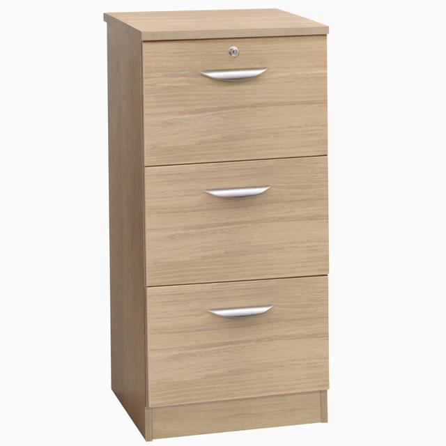 Effie 3 Drawer Filing Cabinet Gracie Oaks Colour: Sandstone on Productcaster.