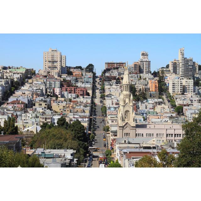 San Francisco Street View - Wrapped Canvas Photograph 17 Stories Size: 51cm H x 76cm W on Productcaster.