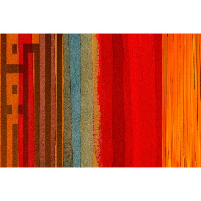 The Language Of Color I by Irena Orlov - Wrapped Canvas Painting Metro Lane Size: 51cm H x 76cm W on Productcaster.