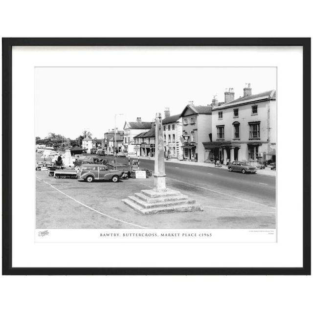 Bawtry, Buttercross, Market Place C1965 - Single Picture Frame Print The Francis Frith Collection Size: 60cm H x 80cm W x 2.3cm D on Productcaster.