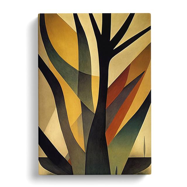 Splendid Abstract Tree No.1 - Wrapped Canvas Graphic Art Metro Lane Format: Wrapped Canvas, Size: 60cm H x 40cm W x 3cm D on Productcaster.