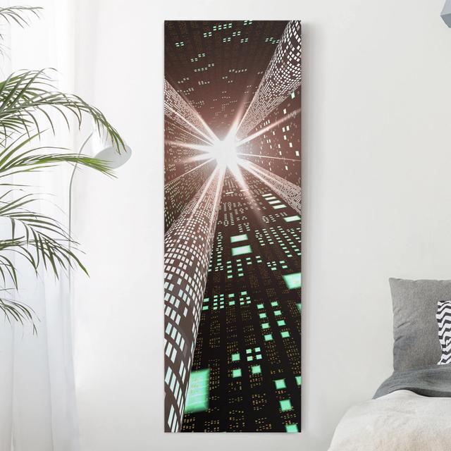 Information Highway - Wrapped Canvas Graphic Art Ebern Designs on Productcaster.