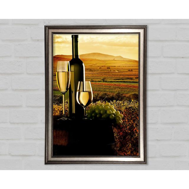 Wine Region Framed Print Astoria Grand Size: 84.1cm H x 59.7cm W x 1.5cm D, Format: Gunmetal Framed Paper on Productcaster.