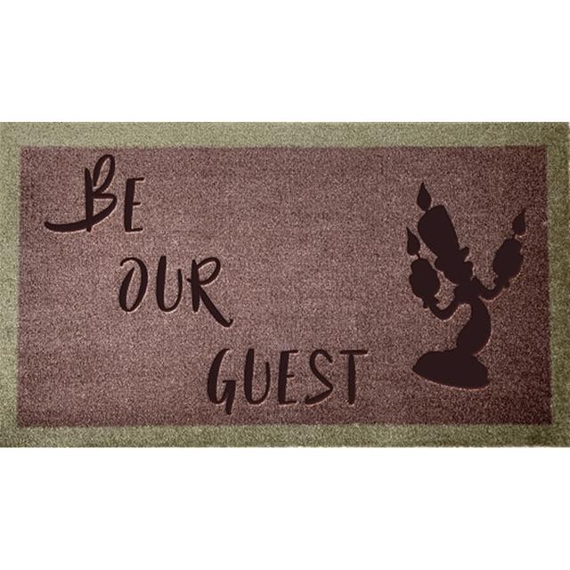 Ariandne Be Our Guest 40 x 70 cm Door Mat Happy Larry on Productcaster.