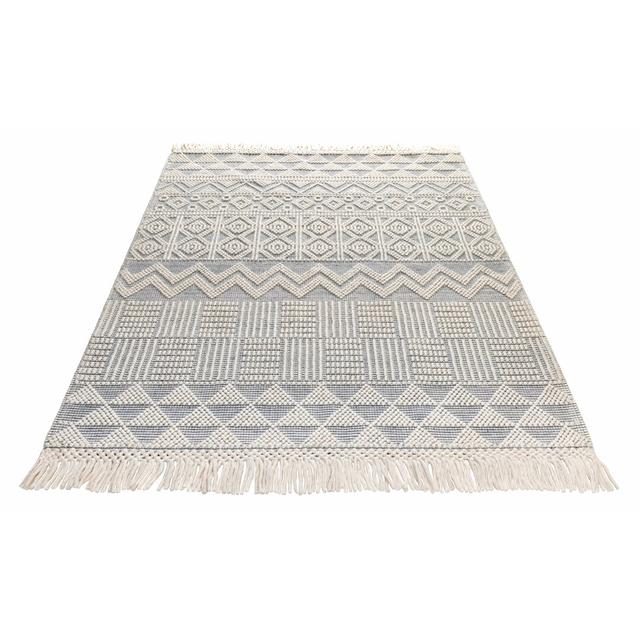 Gunhilda Handwoven Ivory Rug Bloomsbury Market Rug Size: Rectangle 160 x 220cm on Productcaster.