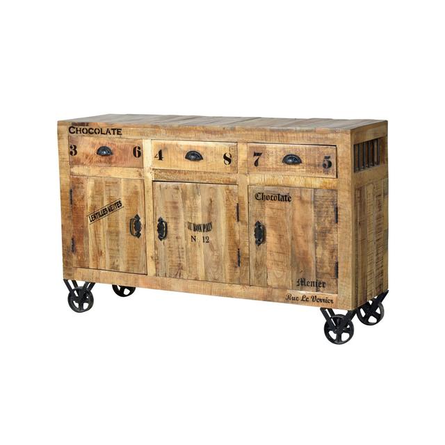 Kym 3 Door 3 Drawer Sideboard Williston Forge on Productcaster.