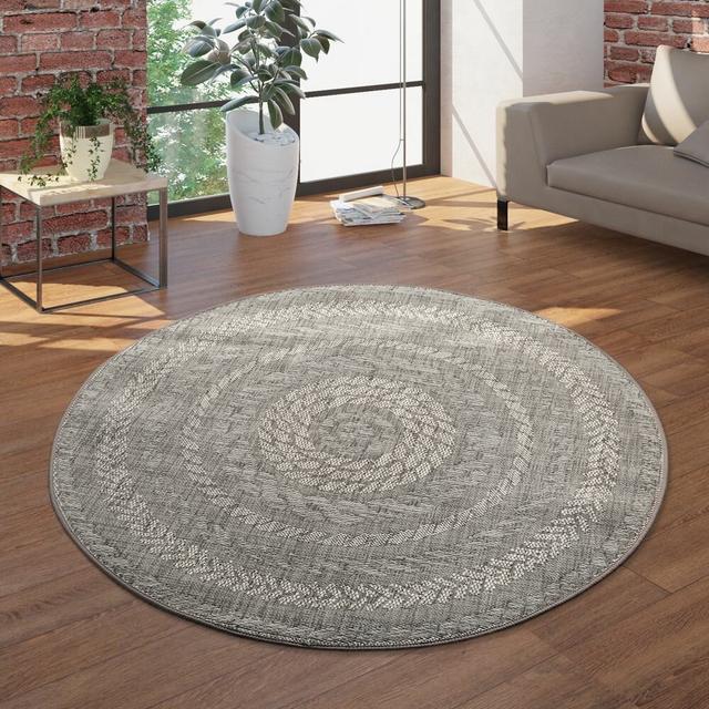 Wiener Flatweave Light Grey Rug Bloomsbury Market on Productcaster.