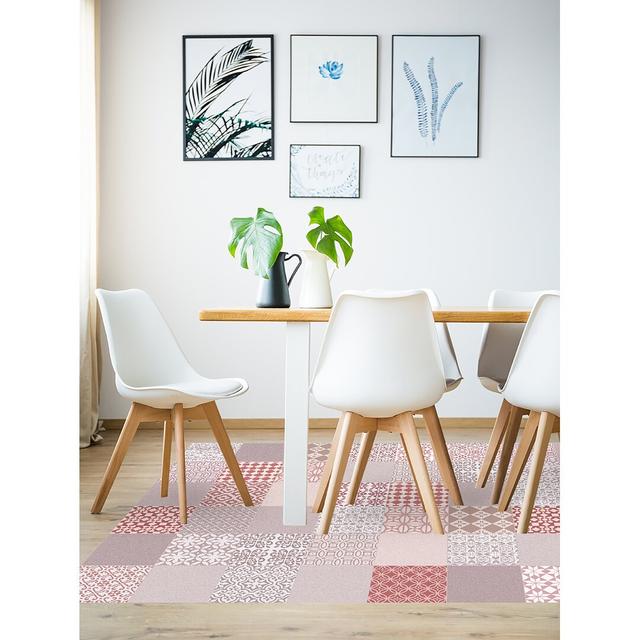 Rhoda Red/Pink/Brown Indoor/Outdoor Doormat World Menagerie Rug Size: Rectangle 133 x 200cm on Productcaster.