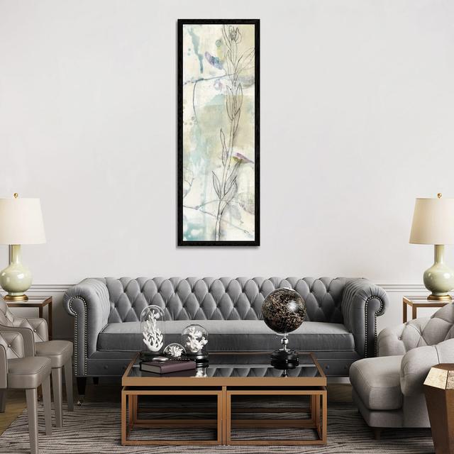 Contour Stem II by Jennifer Goldberger - Floater Frame Panoramic Gallery-Wrapped Canvas Giclée on Canvas Lark Manor Size: 182.88cm H x 60.96cm W, Form on Productcaster.