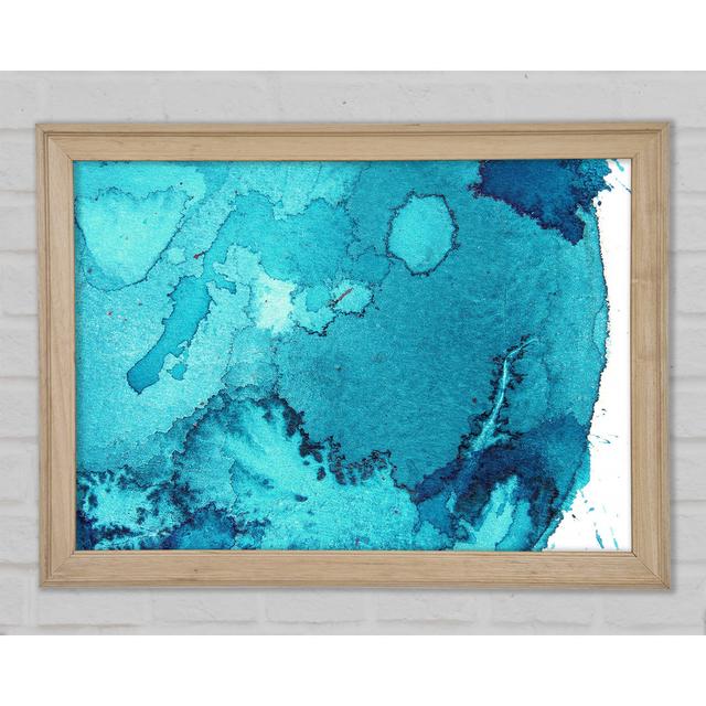 Water Planet - Single Picture Frame Art Prints Bright Star Size: 21cm H x 29.7cm W x 1.5cm D on Productcaster.