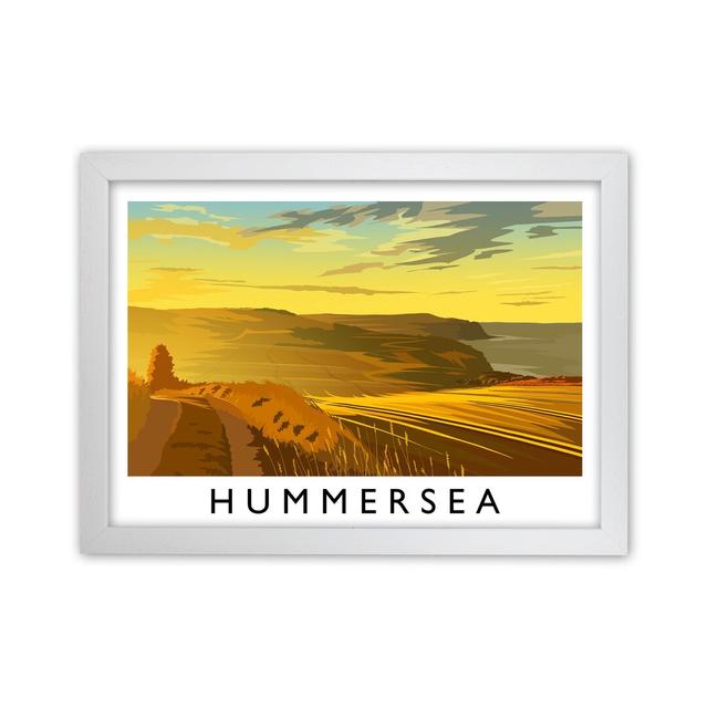 Hummesea by Richard O'Neill - Graphic Art Print Corrigan Studio Format: White Framed, Size: 46cm H x 63cm W x 3cm D on Productcaster.