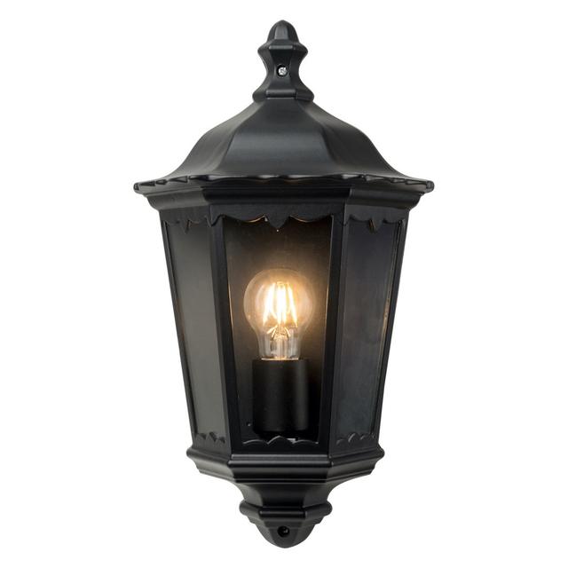 Abdelilah Black 42.5cm H Outdoor Wall Lantern Marlow Home Co. on Productcaster.