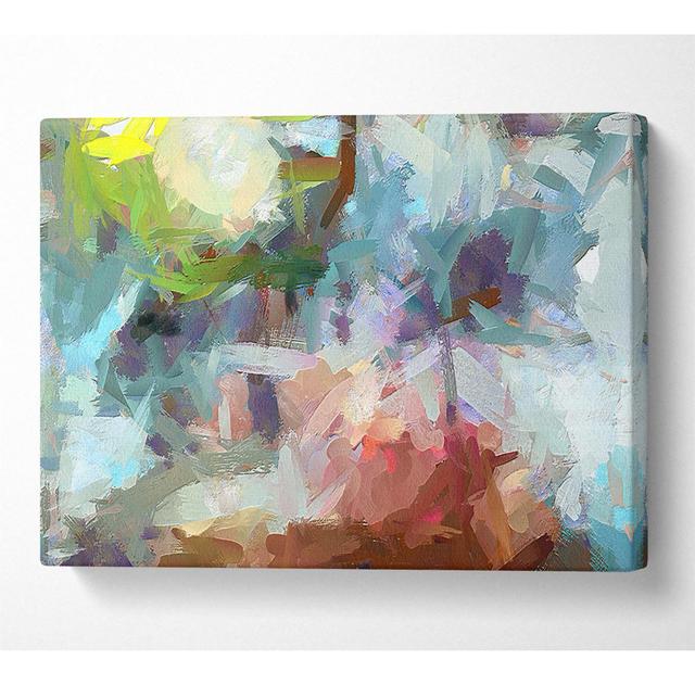 Strong Strokes of Brush - Wrapped Canvas Graphic Art Metro Lane Size: 35.6cm H x 50.8cm W on Productcaster.