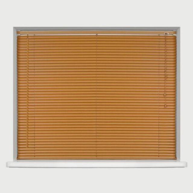 PVC Room Darkening Venetian Blind Symple Stuff Finish: Teak, Size: 150 cm L x 60 cm W on Productcaster.