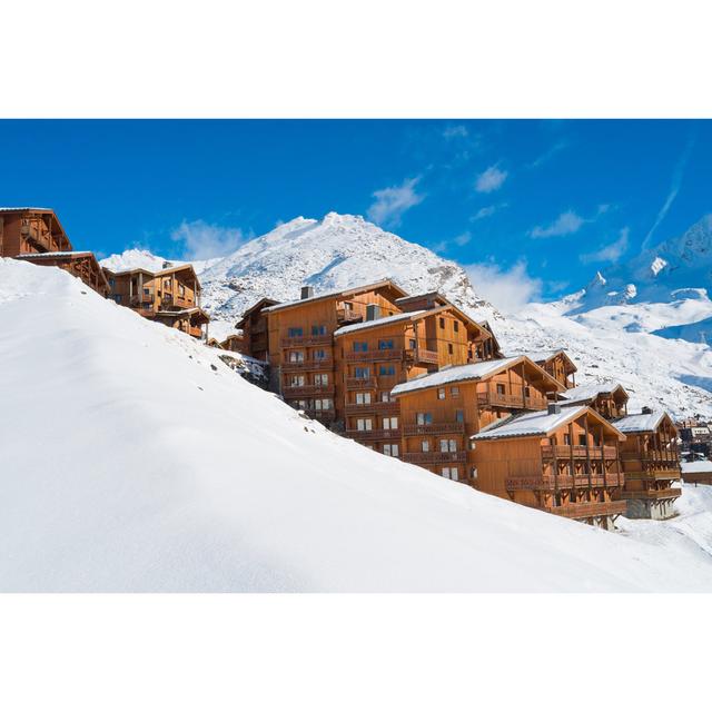 Lashieka Val Thorens - Wrapped Canvas Photograph 17 Stories Size: 61cm H x 91cm W x 3.8cm D on Productcaster.