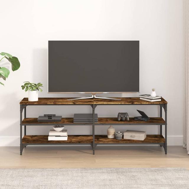 Wagar TV Stand for TVs up to 60" Borough Wharf Colour: Smoked Oak on Productcaster.