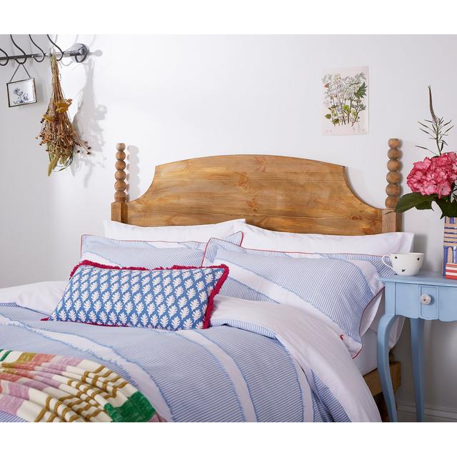 Blue/White Modern & Contemporary Duvet Cover Set JOULES Size: Super King - 2 Standard Pillowcases on Productcaster.