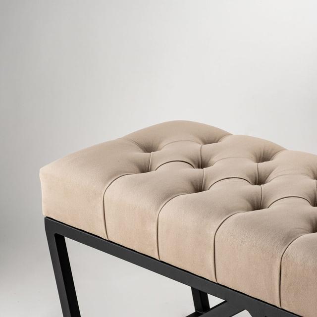 Etian Upholstered Bench Ebern Designs Size: H40 x W100 x D30cm on Productcaster.