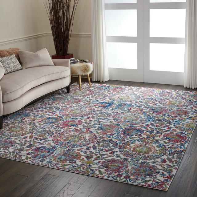 Larissa Oriental Area Rug Bloomsbury Market Rug Size: Rectangle 269 x 361cm on Productcaster.